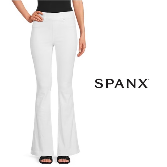 SPANX Pants - SPANX Classic Everywhere flare  White Flare Trousers